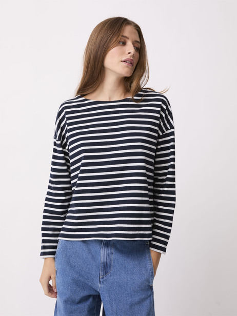 T-SHIRT LOICK  Marine , Pr&ecirc;t-&agrave;-porter Bensimon