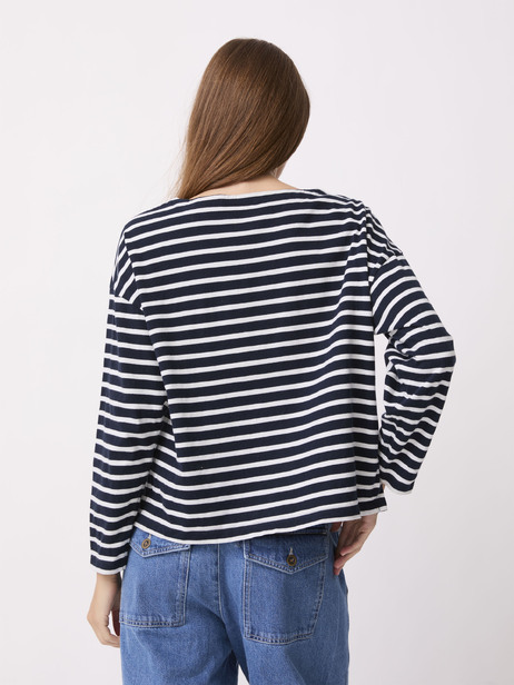 T-SHIRT LOICK  Marine , Pr&ecirc;t-&agrave;-porter Bensimon