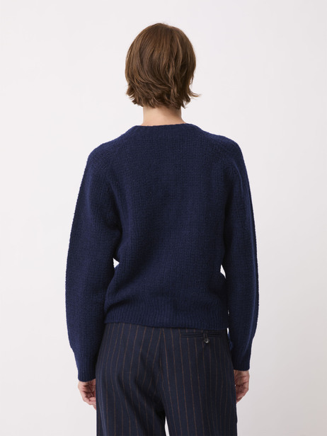 CARDIGAN OTELLO  Marine , Pr&ecirc;t-&agrave;-porter Bensimon