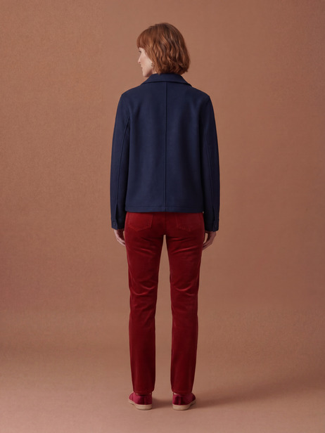 VESTE GOLTA  Marine , Pr&ecirc;t-&agrave;-porter Bensimon