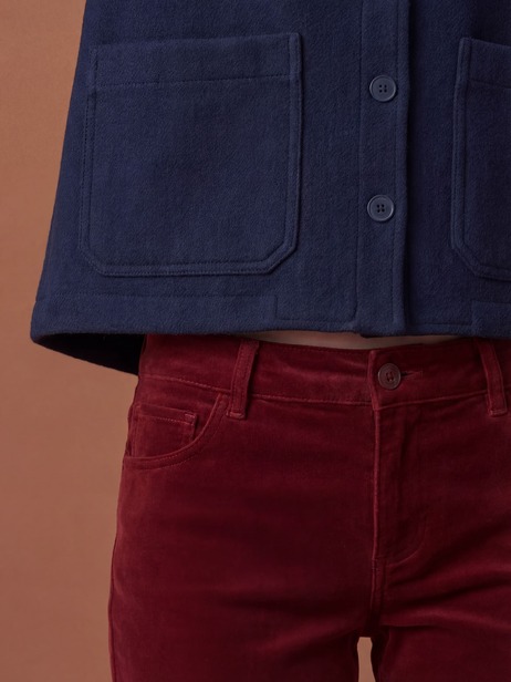 VESTE GOLTA  Marine , Pr&ecirc;t-&agrave;-porter Bensimon