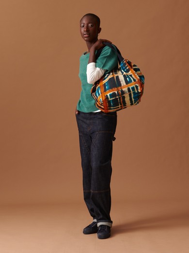 SHOPPING BAG NELLORE M  Orange , Sacs & Bagages Bensimon