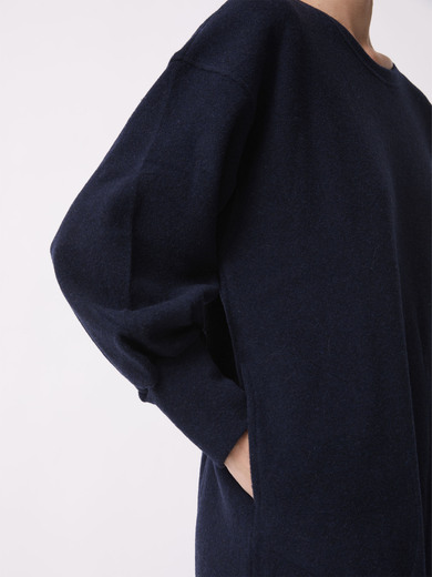 ROBE ORELIA  Marine , Prêt-à-porter Bensimon