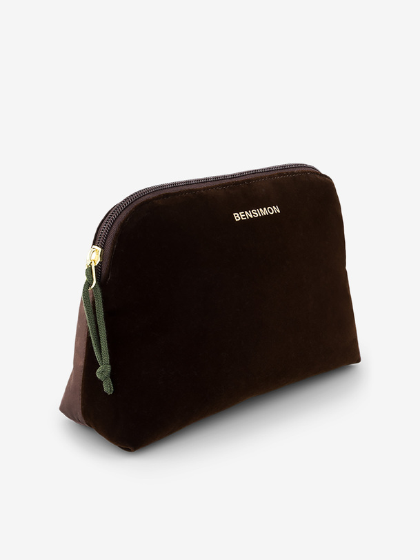 SMALL POCKET ORIA  Chocolat , Sacs & Bagages Bensimon