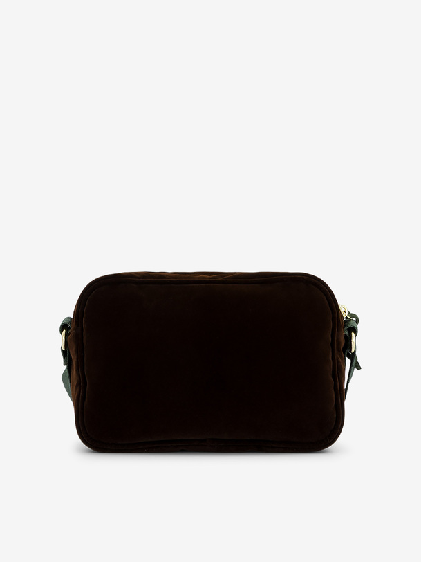 CROSS BODYBAG MADRAS  Chocolat , Sacs & Bagages Bensimon
