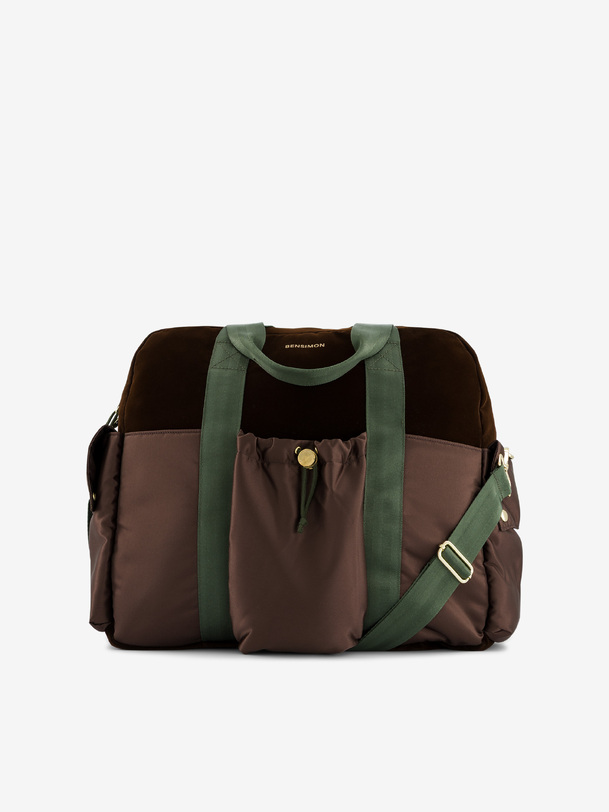 WEEKEND BAG MADRID  Chocolat , Sacs & Bagages Bensimon