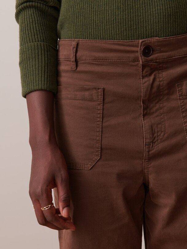 PANTALON BLUA  Chocolat , Pr&ecirc;t-&agrave;-porter Bensimon