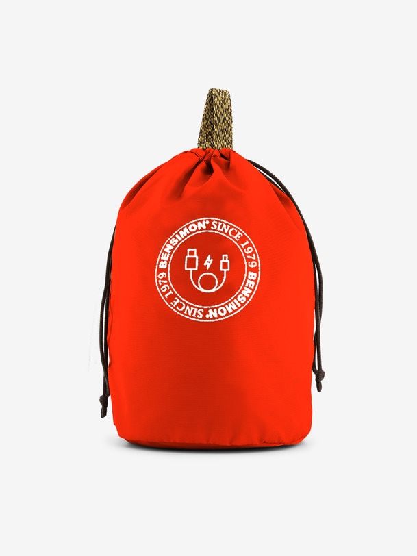 POUCH HIGH TECH  Orange , Sacs & Bagages Bensimon