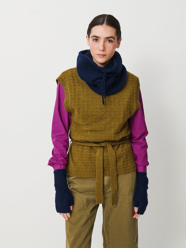 SNOOD MIKA  Marine , Pr&ecirc;t-&agrave;-porter Bensimon
