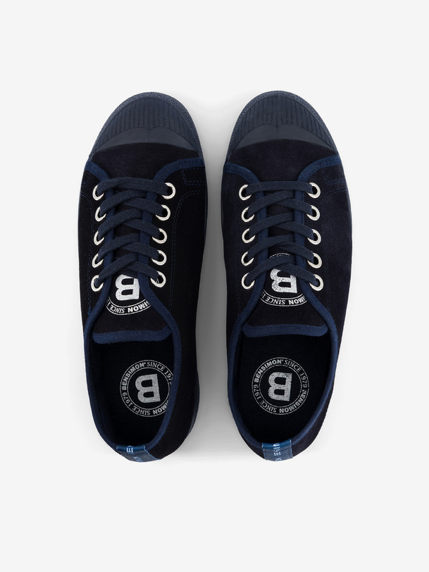 TENNIS B79 ROMY FEMME SUEDE  Marine , Tennis & Chaussures Bensimon