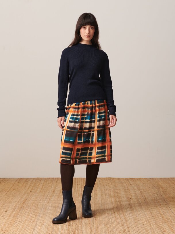 PULL OLIN  Marine , Pr&ecirc;t-&agrave;-porter Bensimon