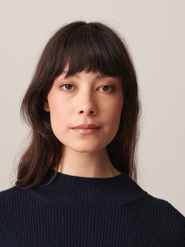 PULL OLIN  Marine , Pr&ecirc;t-&agrave;-porter Bensimon