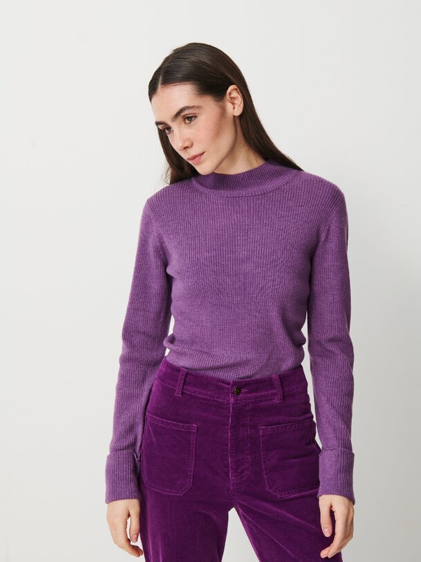 PULL OLIN  Violet , Pr&ecirc;t-&agrave;-porter Bensimon