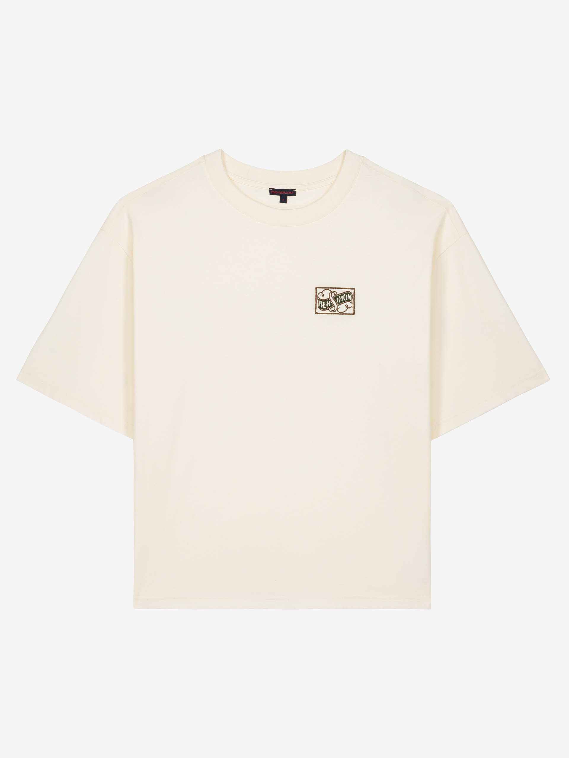 T-SHIRT ODERIC Ecru , Prêt-à-porter Bensimon