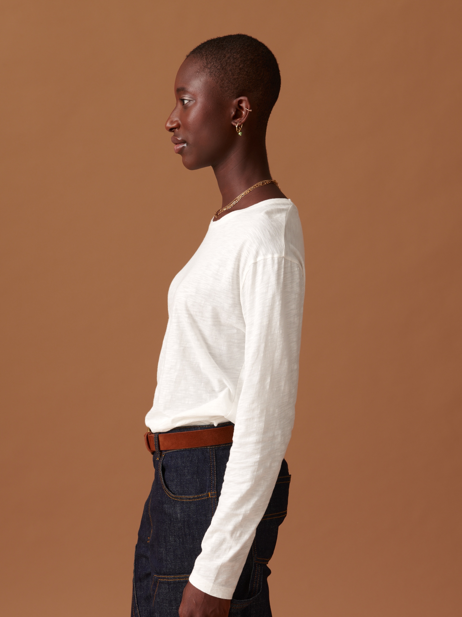 T-SHIRT JULY ML  Ecru , Pr&ecirc;t-&agrave;-porter Bensimon