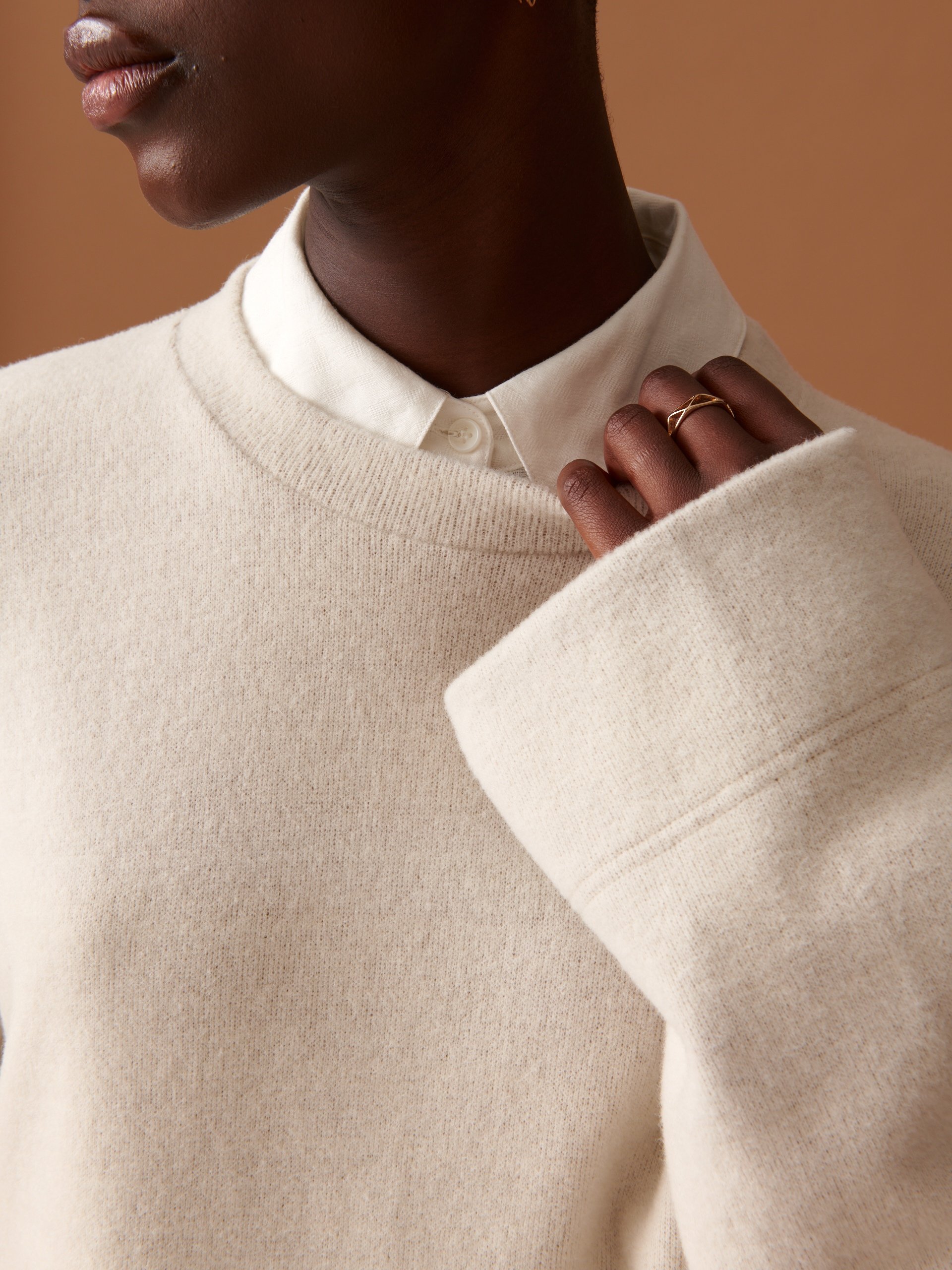 SWEAT ORCHIS  Ecru , Pr&ecirc;t-&agrave;-porter Bensimon