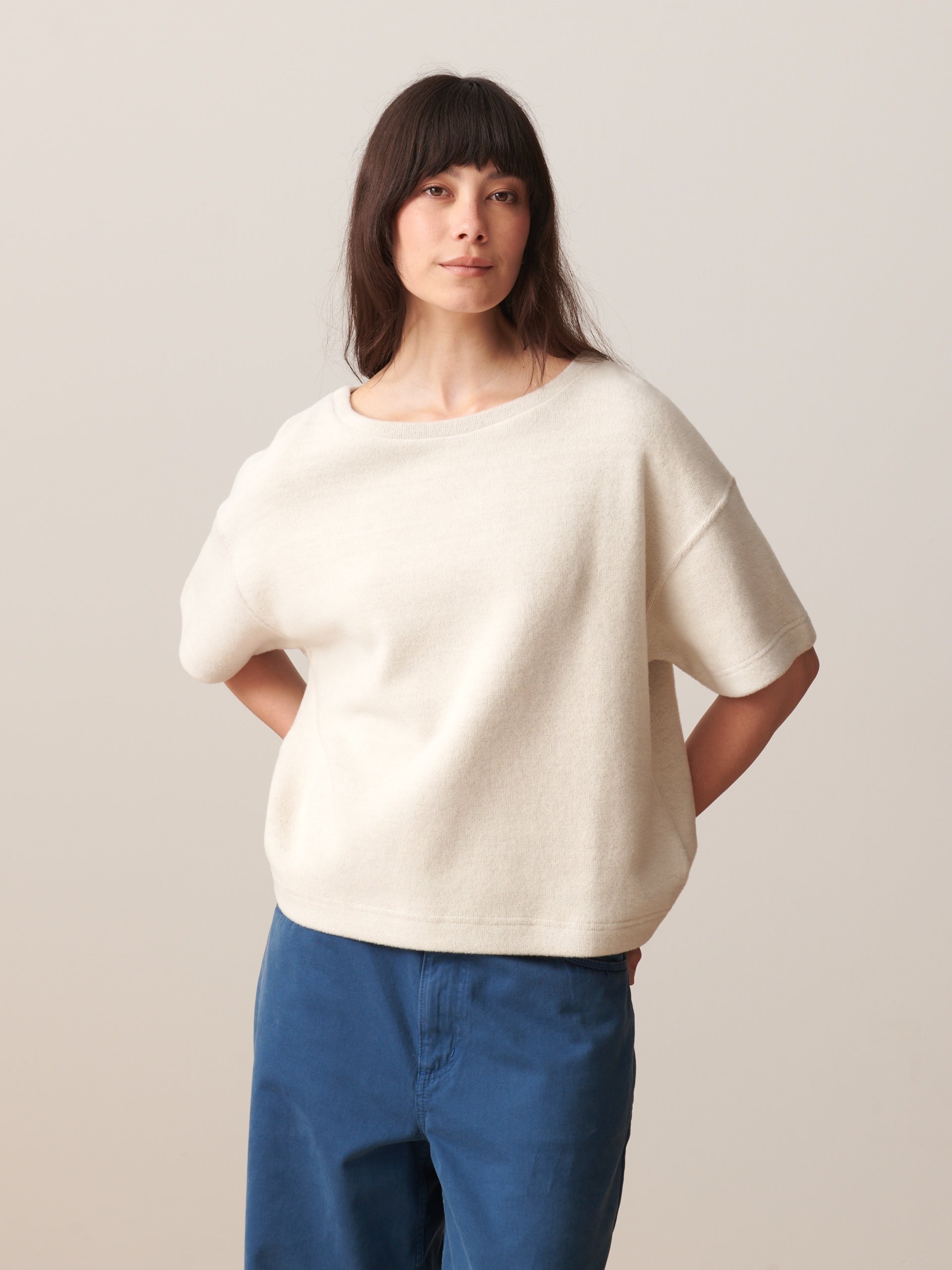 PULL MARTIN  Ecru , Pr&ecirc;t-&agrave;-porter Bensimon
