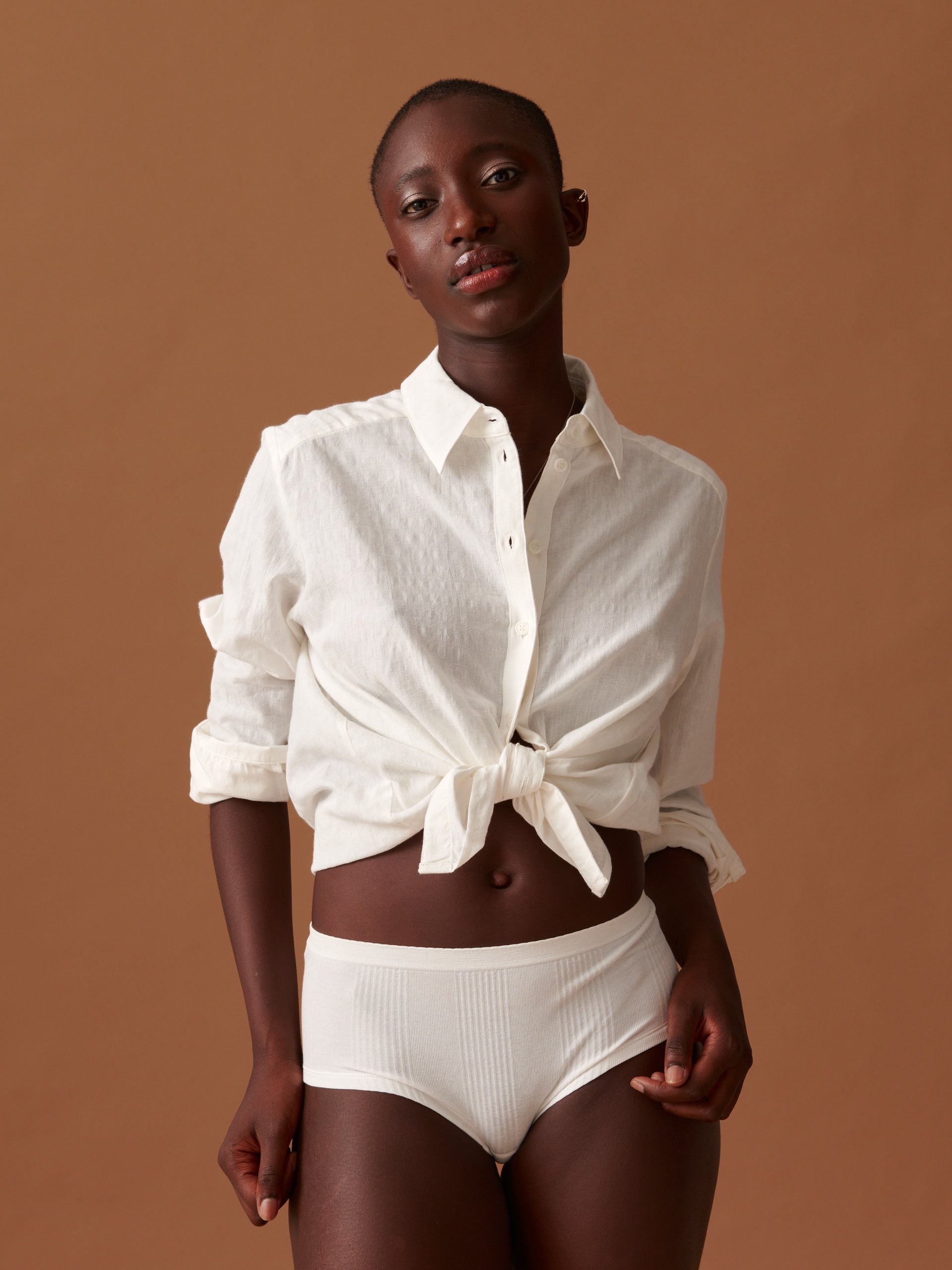 CHEMISE NOEMIE ML  Ecru , Pr&ecirc;t-&agrave;-porter Bensimon