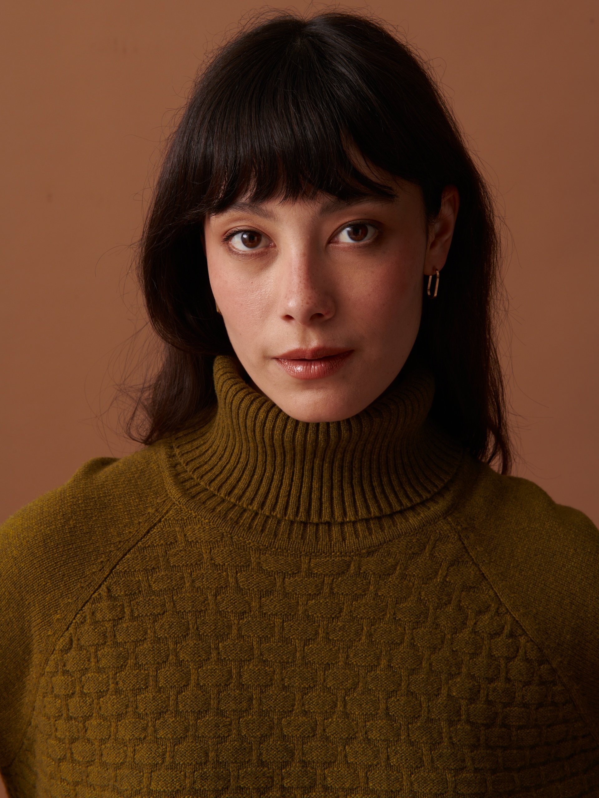PULL MAGGY Kaki , Prêt-à-porter Bensimon