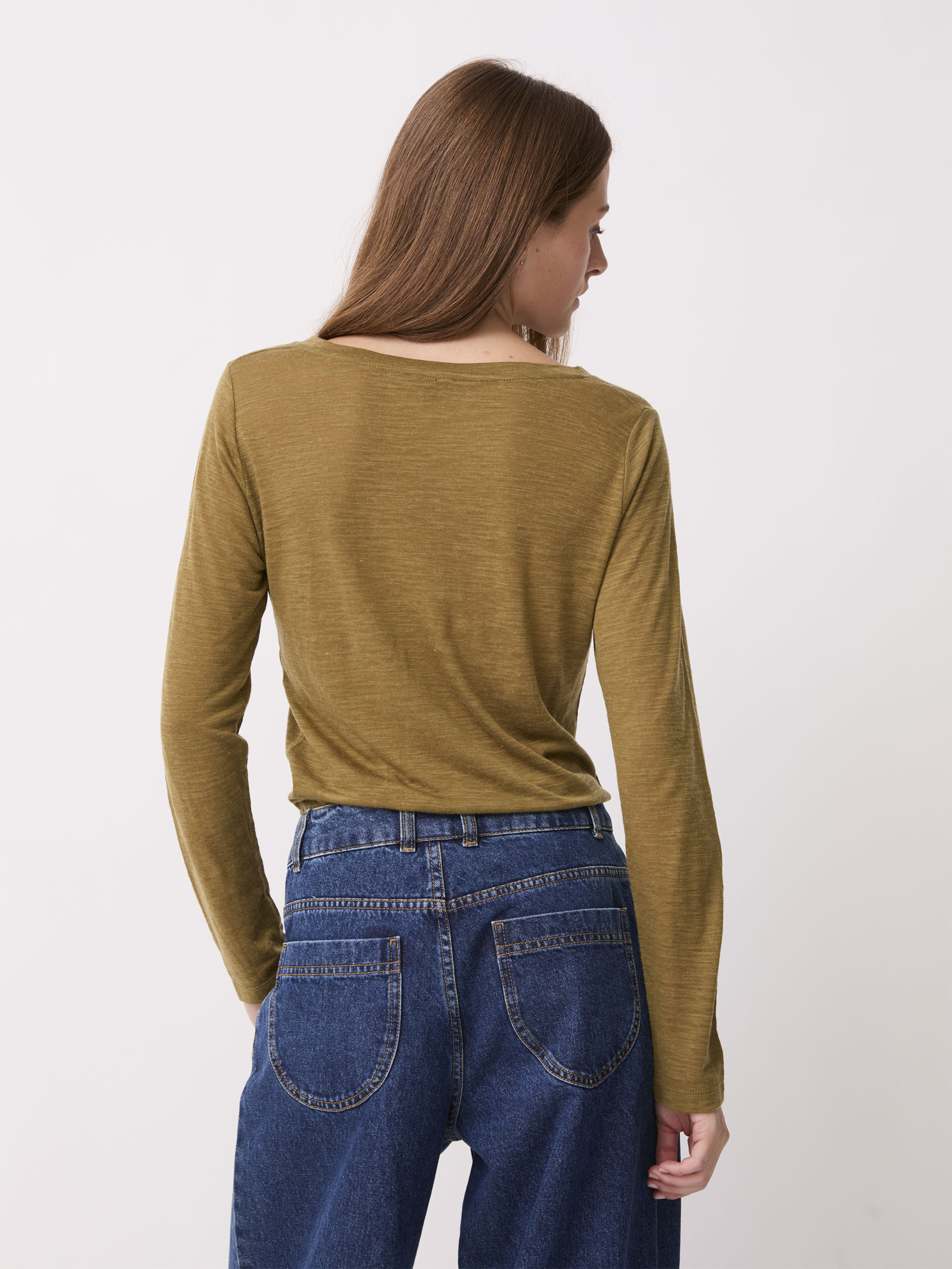 T-SHIRT MYRIS  Kaki , Pr&ecirc;t-&agrave;-porter Bensimon