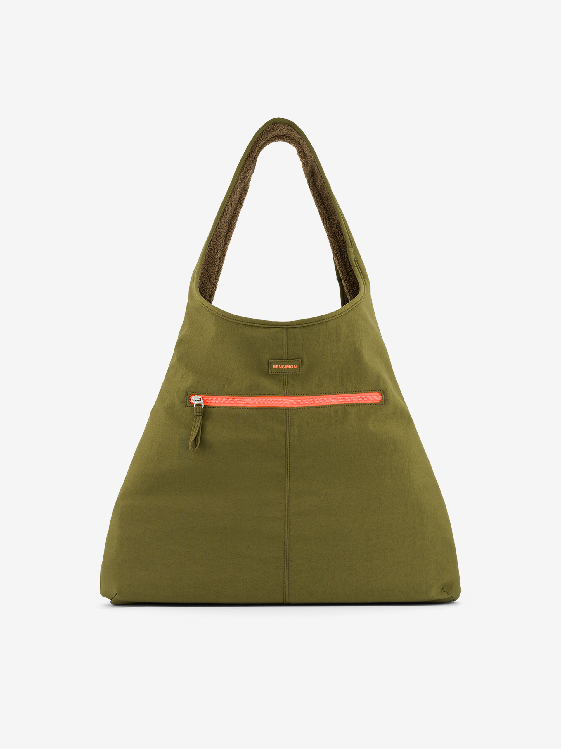 SHOPPING BAG NIBELLA  Kaki , Sacs & Bagages Bensimon