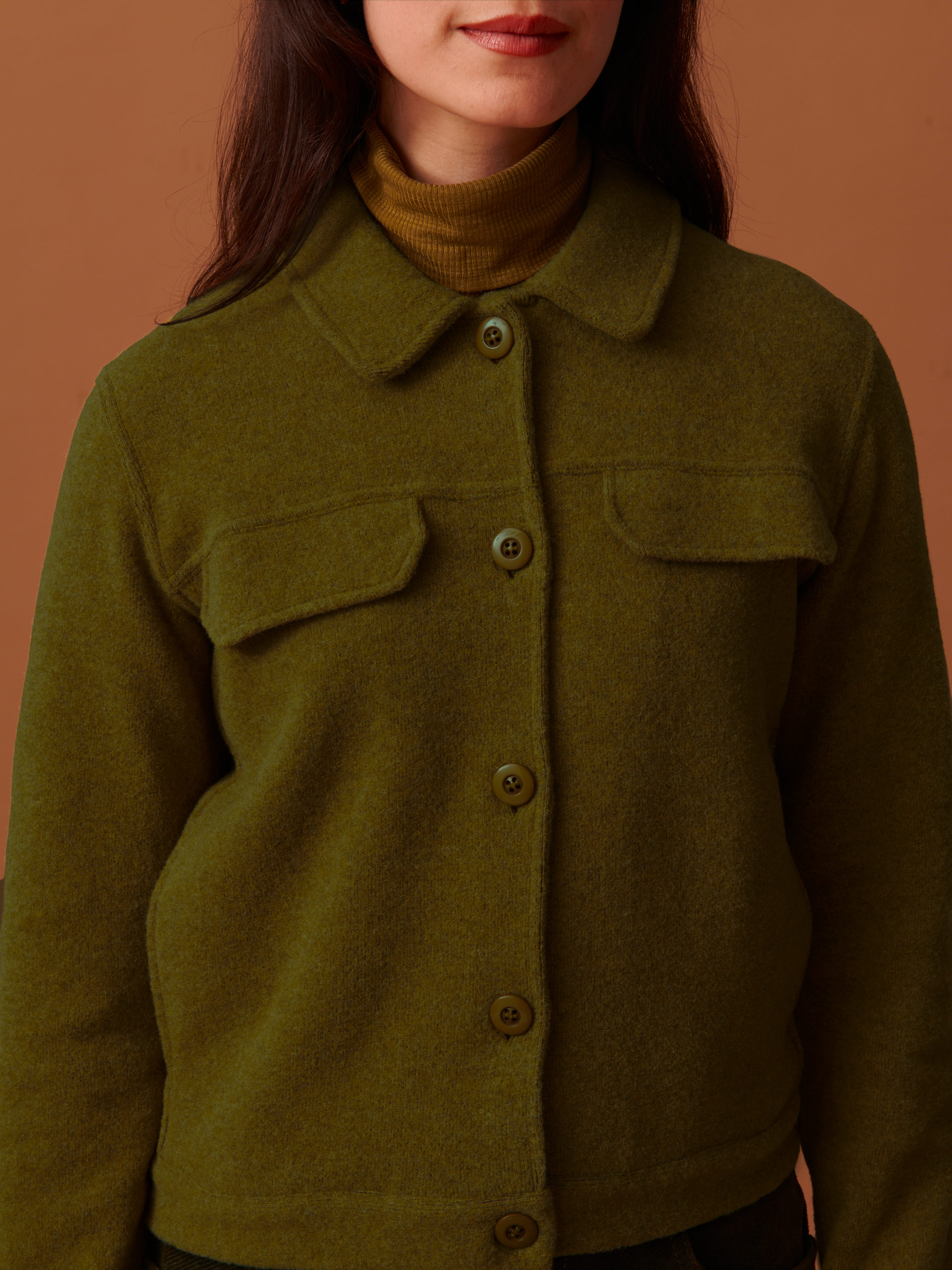 VESTE CELENA  Kaki , Pr&ecirc;t-&agrave;-porter Bensimon