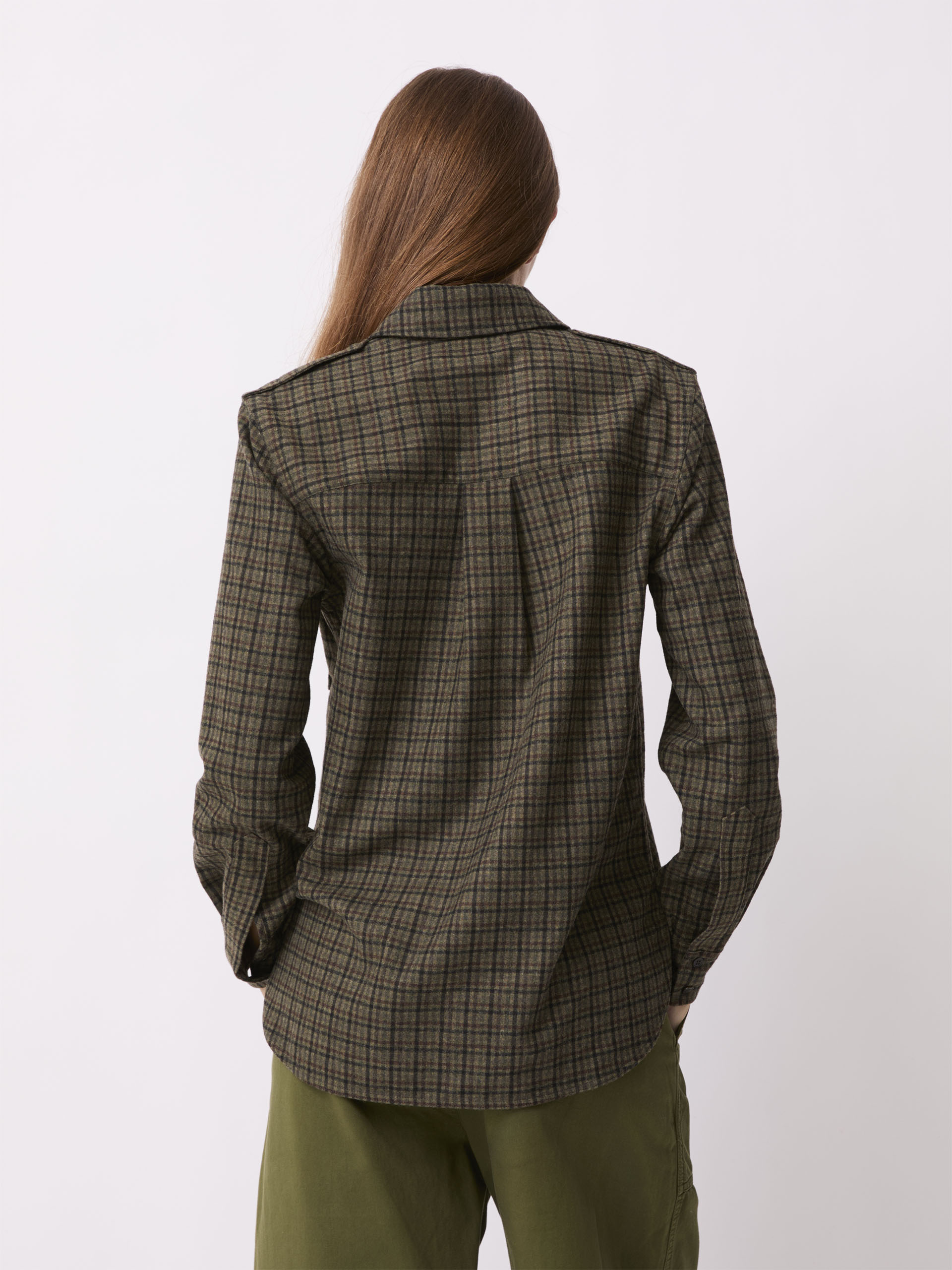 CHEMISE OLEYO  Kaki , Pr&ecirc;t-&agrave;-porter Bensimon