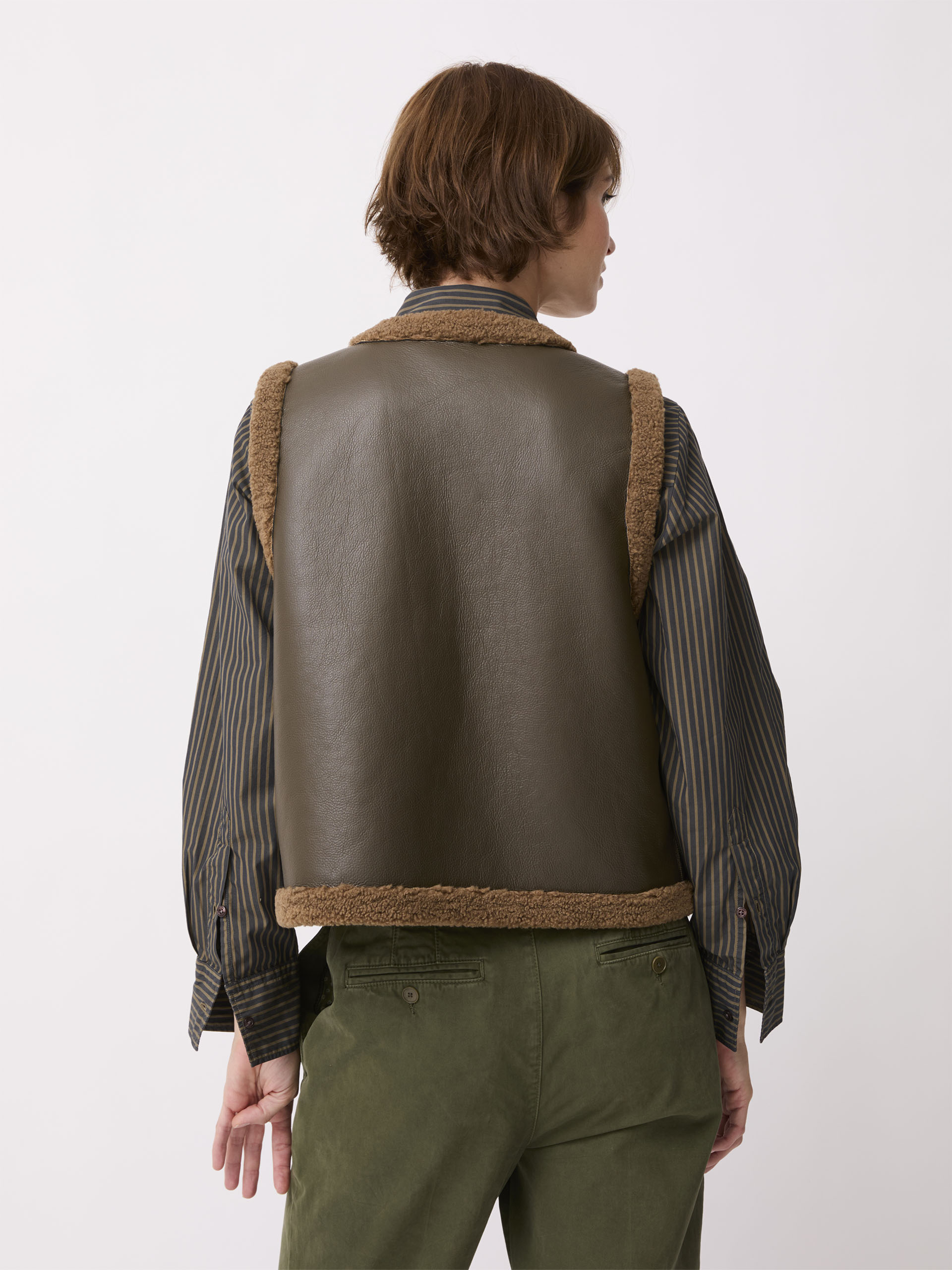 VESTE ORSON  Kaki , Pr&ecirc;t-&agrave;-porter Bensimon