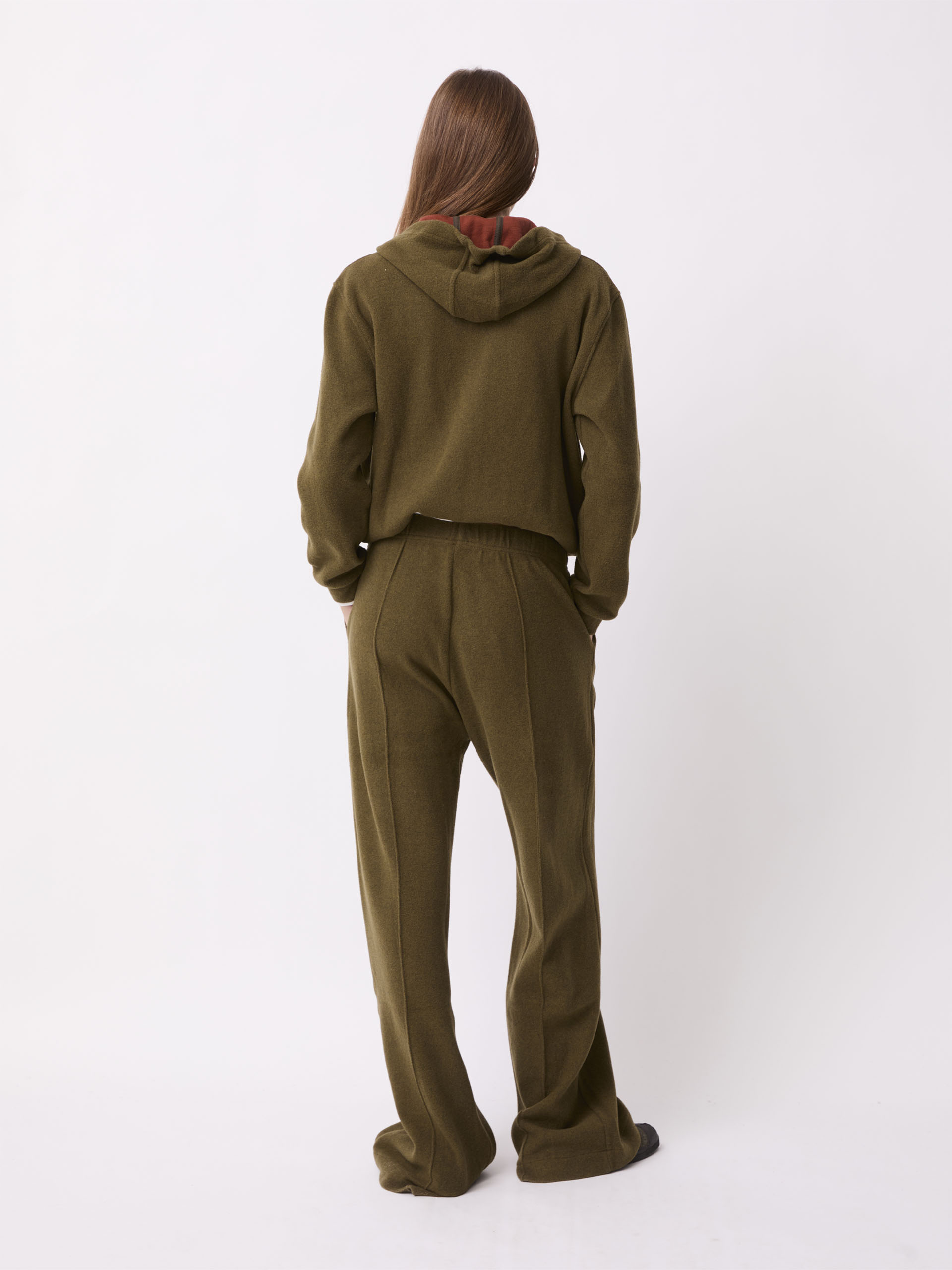 PANTALON LUCKYLON  Kaki , Pr&ecirc;t-&agrave;-porter Bensimon