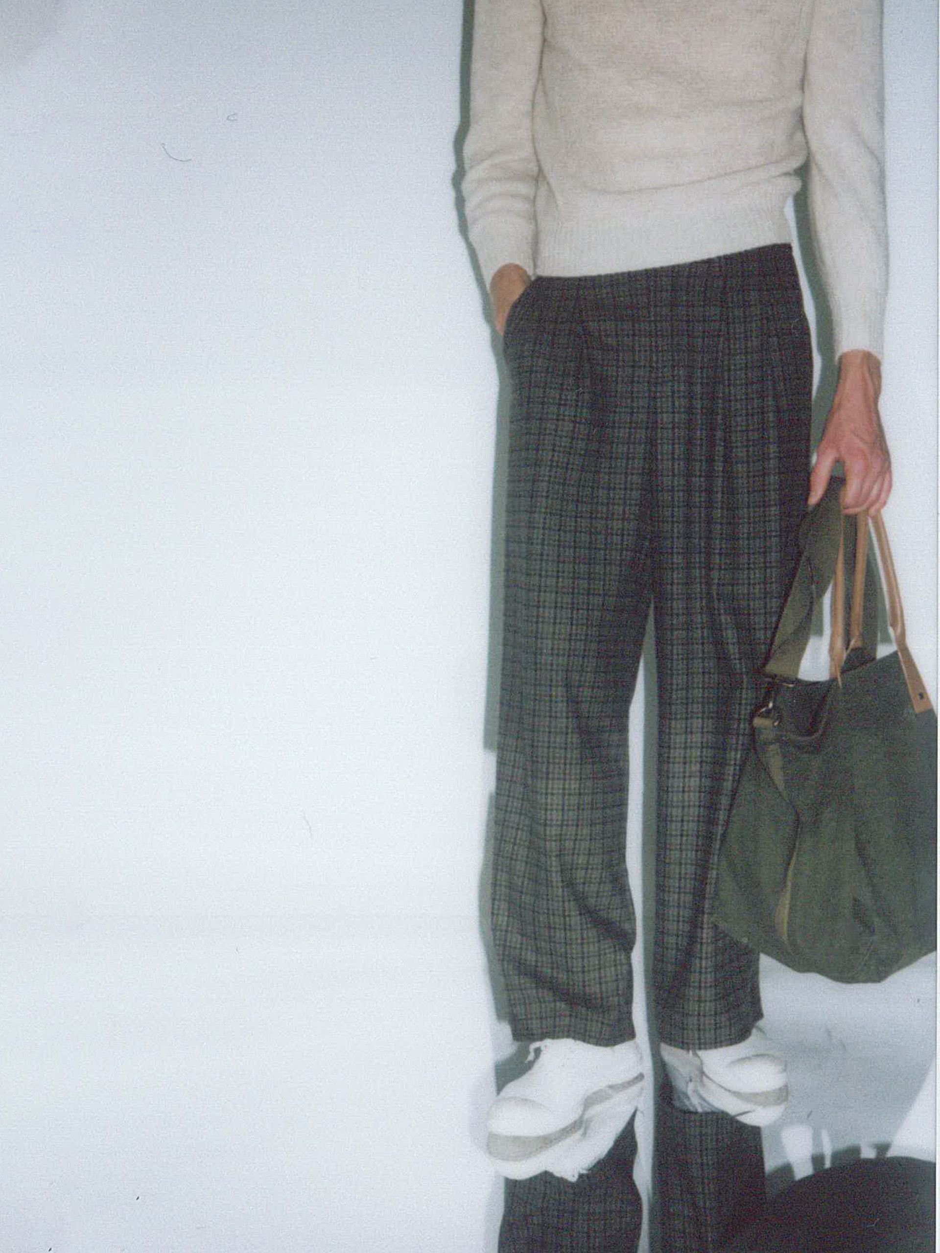 PANTALON ICARE  Kaki , Pr&ecirc;t-&agrave;-porter Bensimon