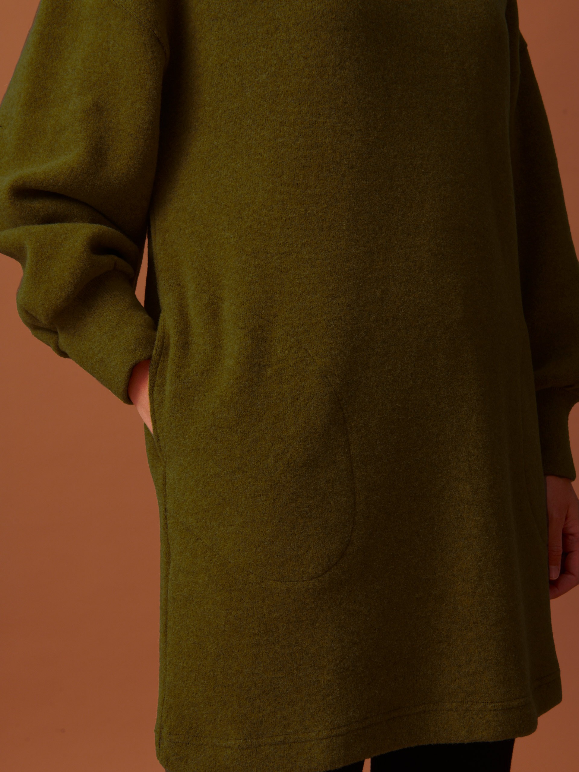 ROBE ORELIA  Kaki , Pr&ecirc;t-&agrave;-porter Bensimon