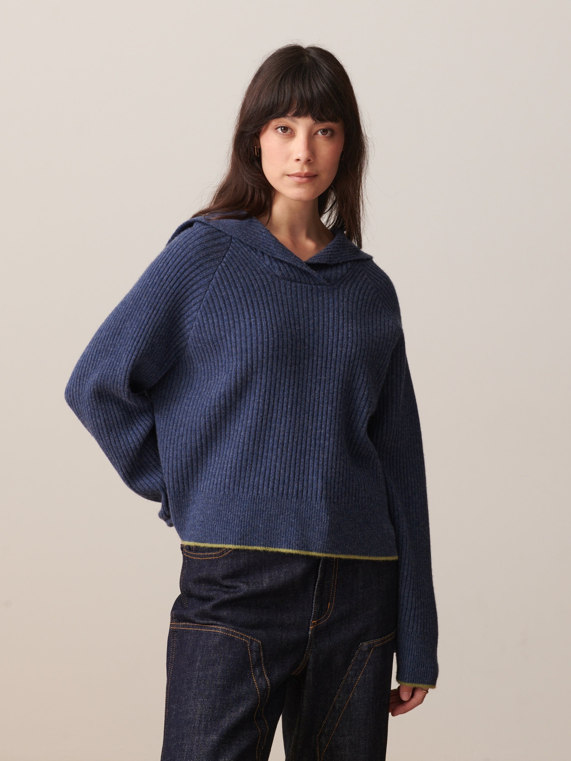 PULL OSCAR  Denim , Pr&ecirc;t-&agrave;-porter Bensimon