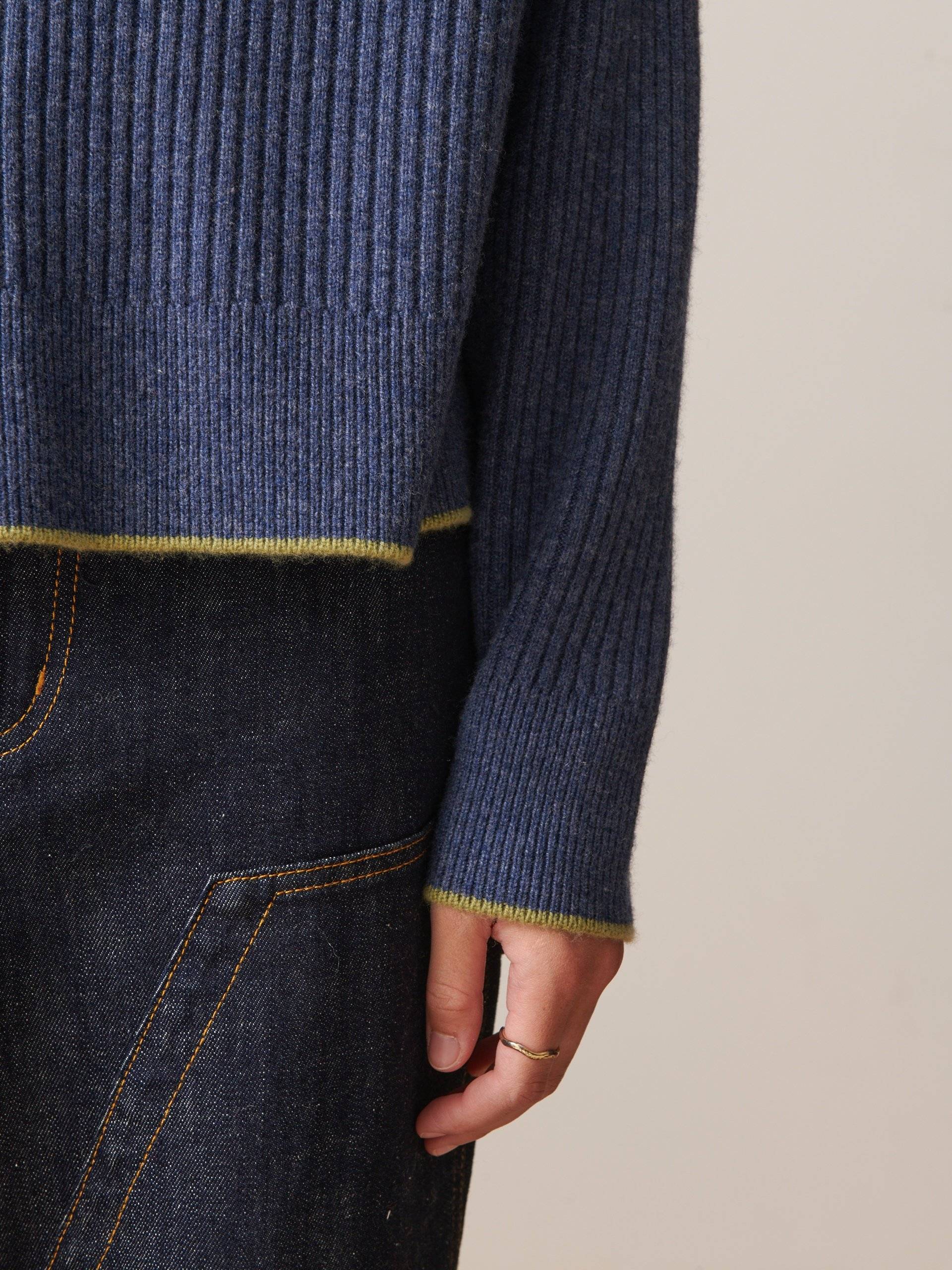 PULL OSCAR  Denim , Pr&ecirc;t-&agrave;-porter Bensimon