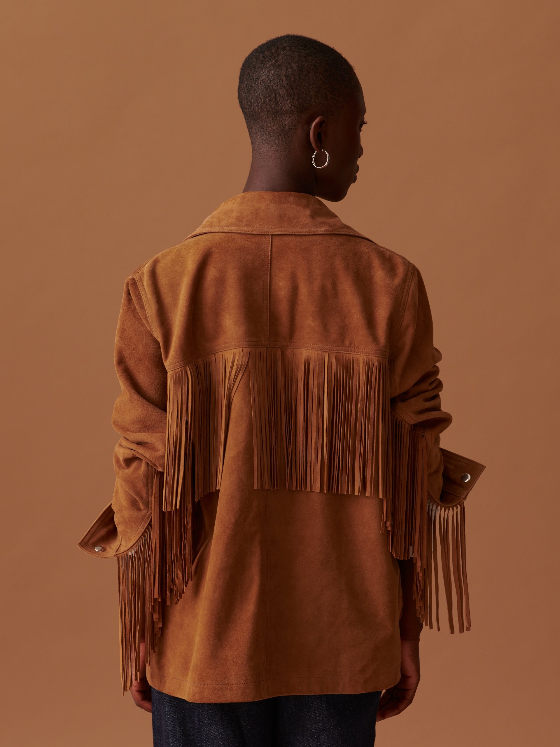 VESTE OSWALD  Camel , Pr&ecirc;t-&agrave;-porter Bensimon
