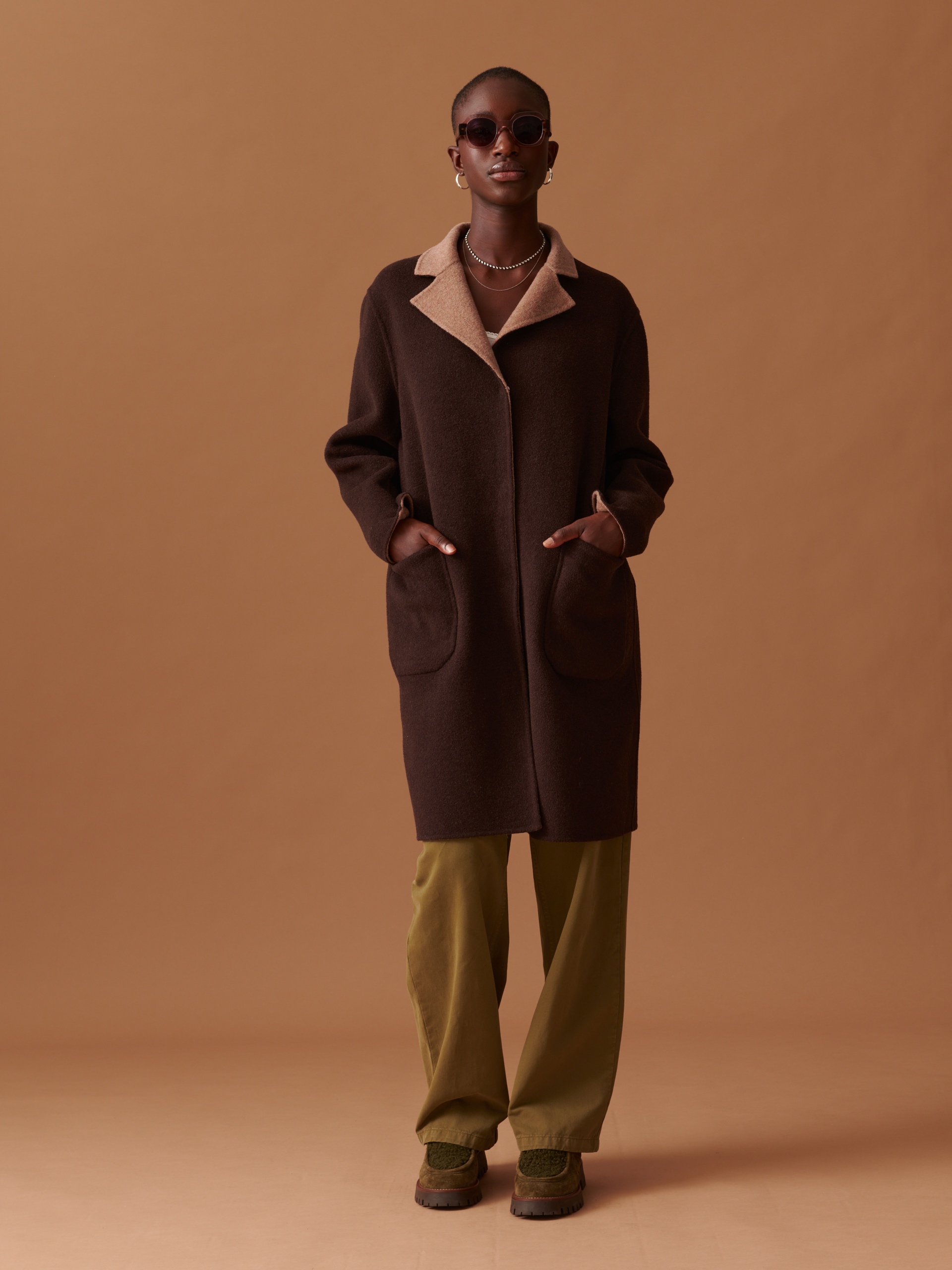 MANTEAU OCEANE  Sable , Pr&ecirc;t-&agrave;-porter Bensimon