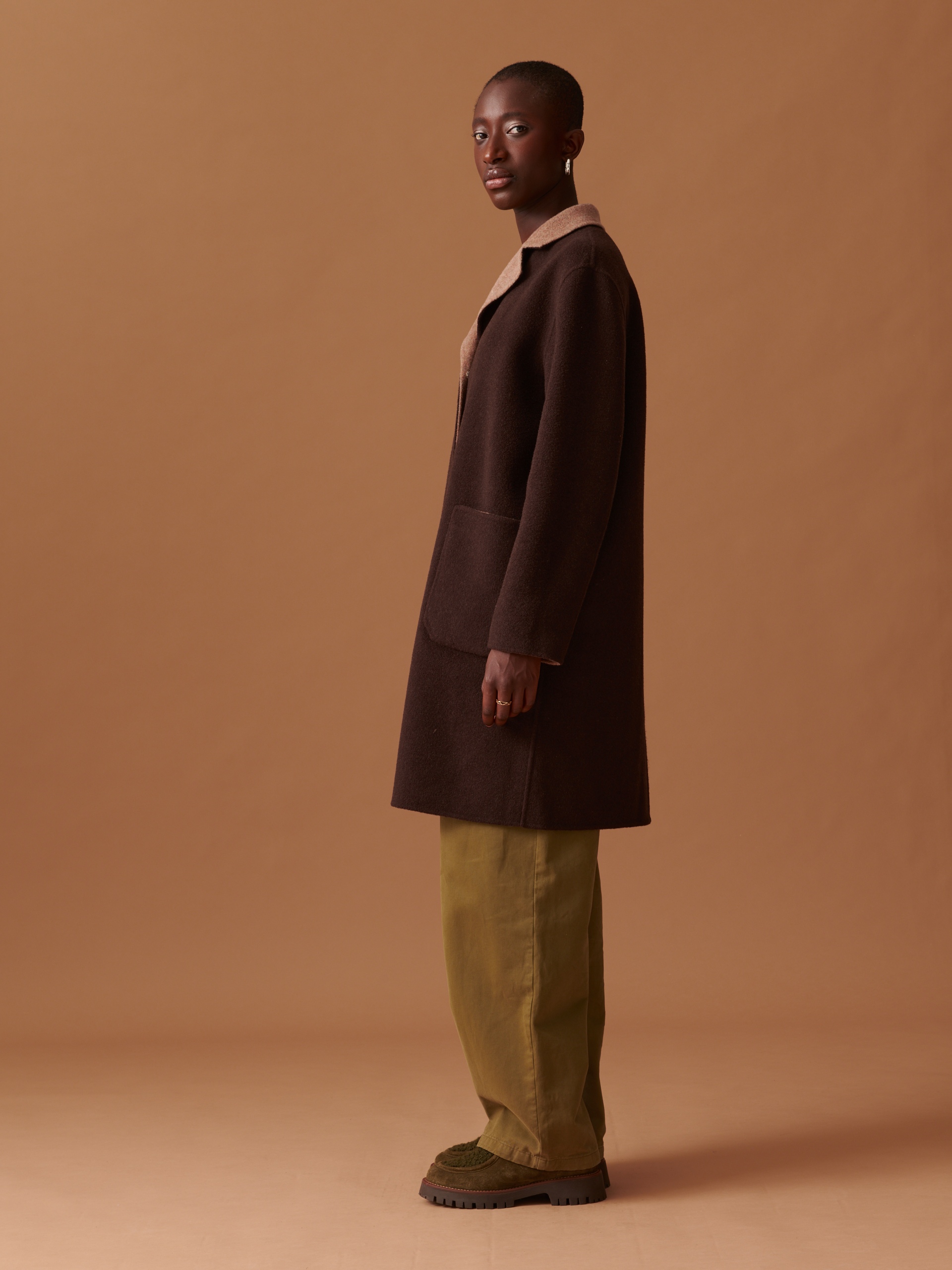 MANTEAU OCEANE  Sable , Pr&ecirc;t-&agrave;-porter Bensimon