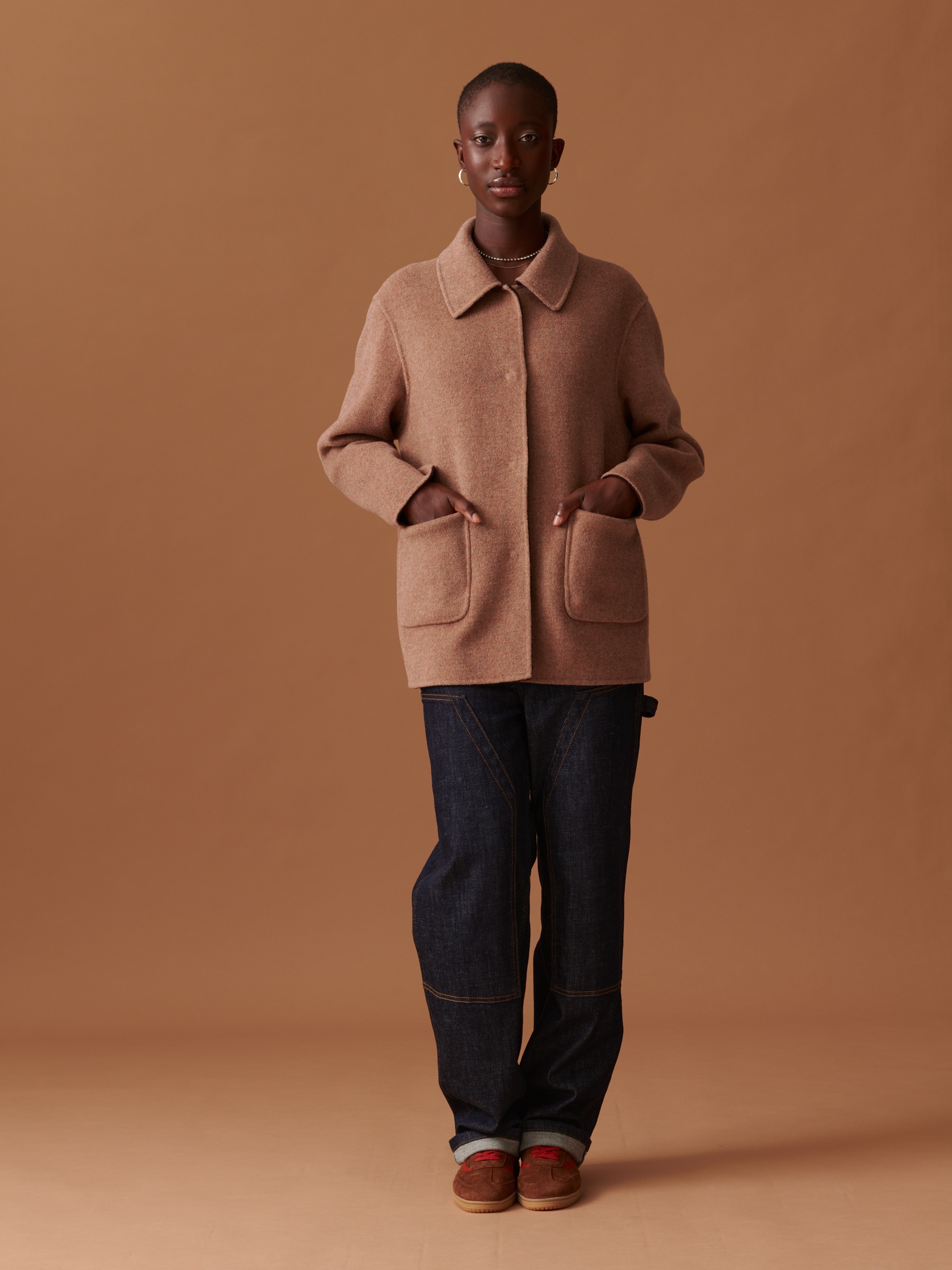 VESTE ORIELLE  Sable , Pr&ecirc;t-&agrave;-porter Bensimon