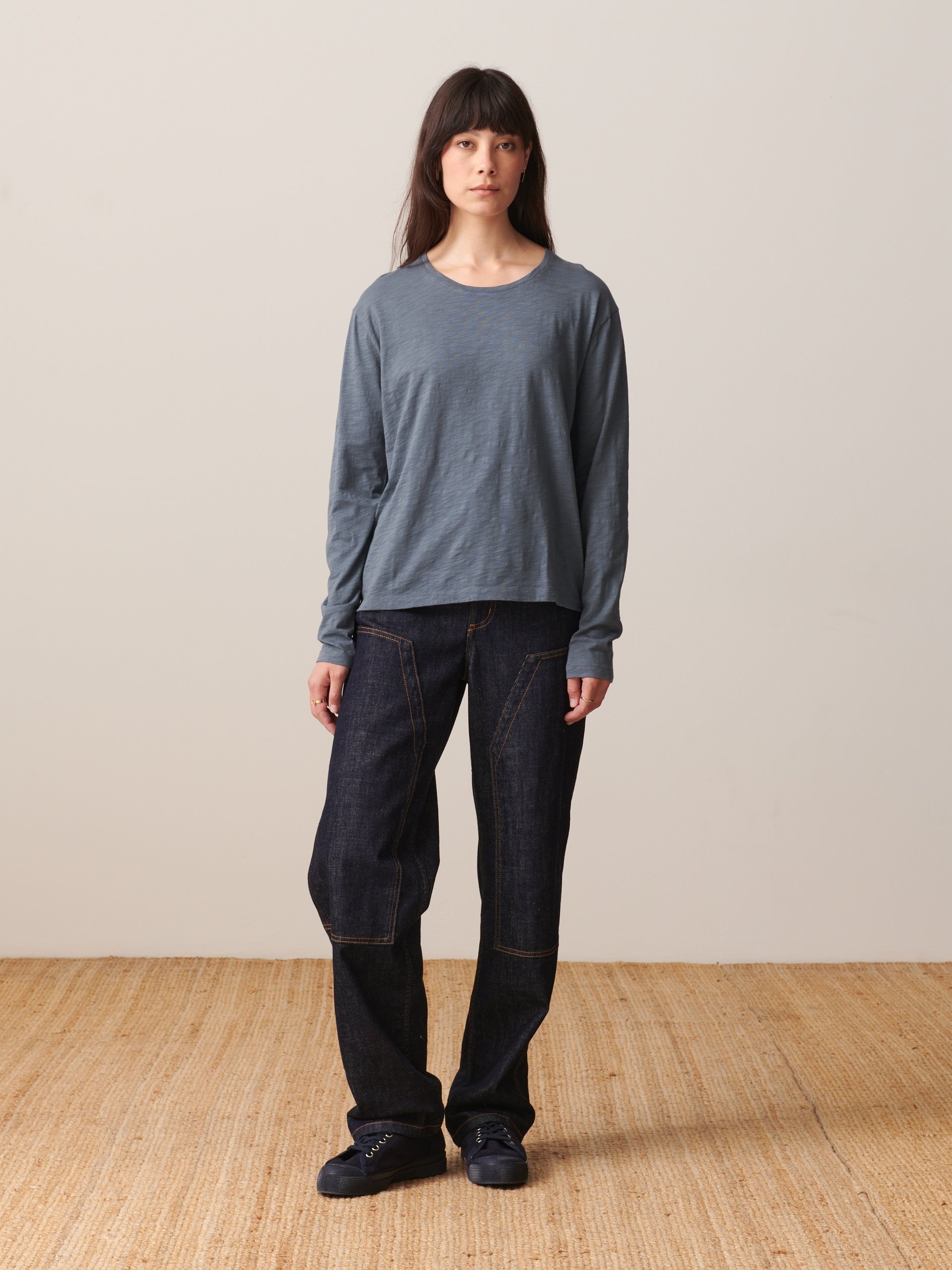 T-SHIRT JULY ML  Ardoise , Pr&ecirc;t-&agrave;-porter Bensimon