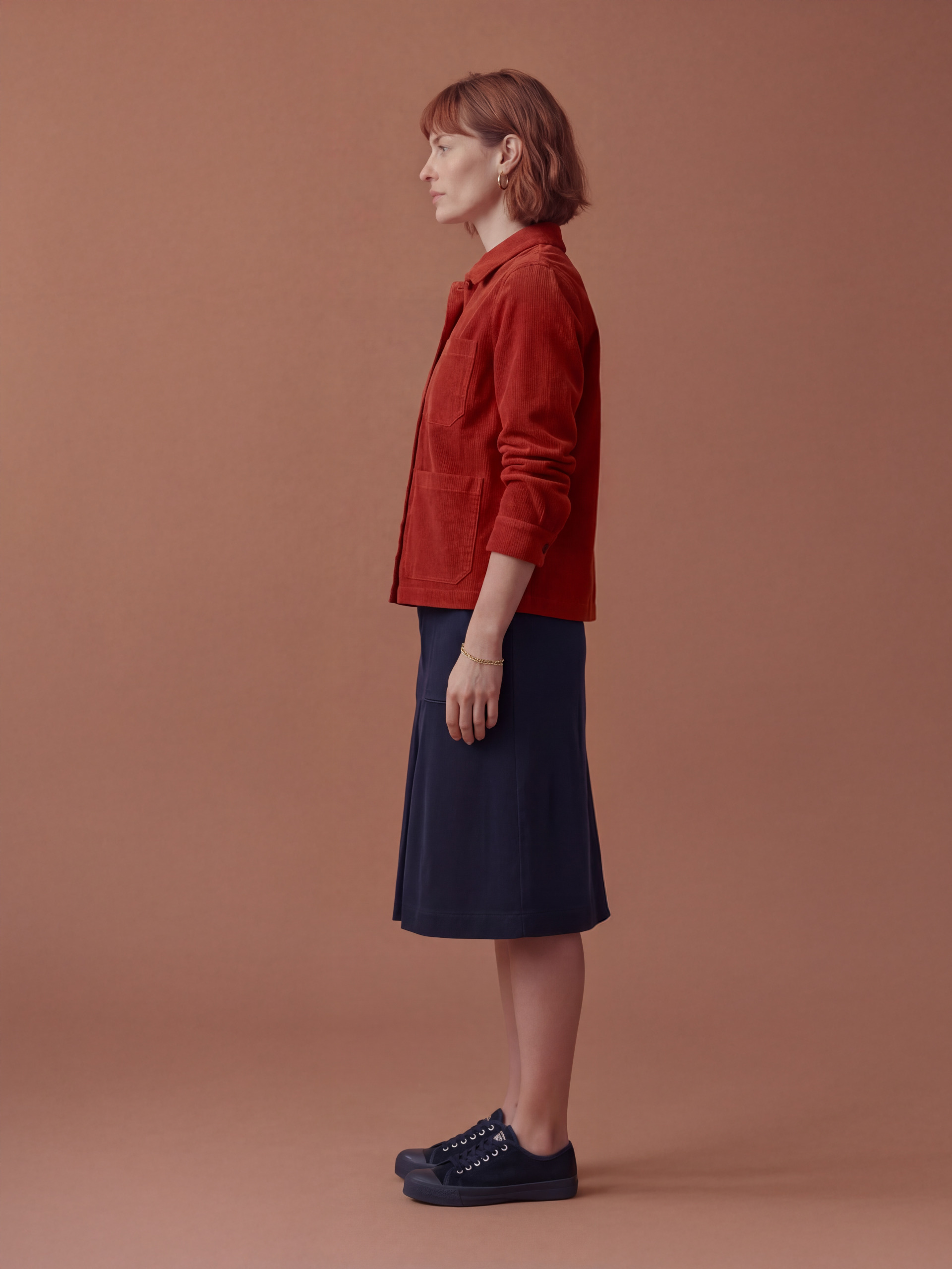 VESTE GOLTA  Piment , Pr&ecirc;t-&agrave;-porter Bensimon