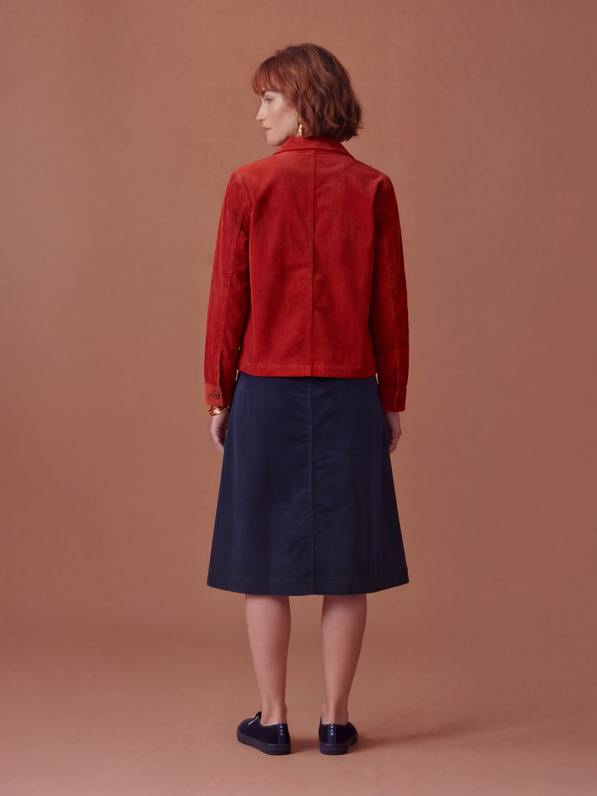 VESTE GOLTA  Piment , Pr&ecirc;t-&agrave;-porter Bensimon