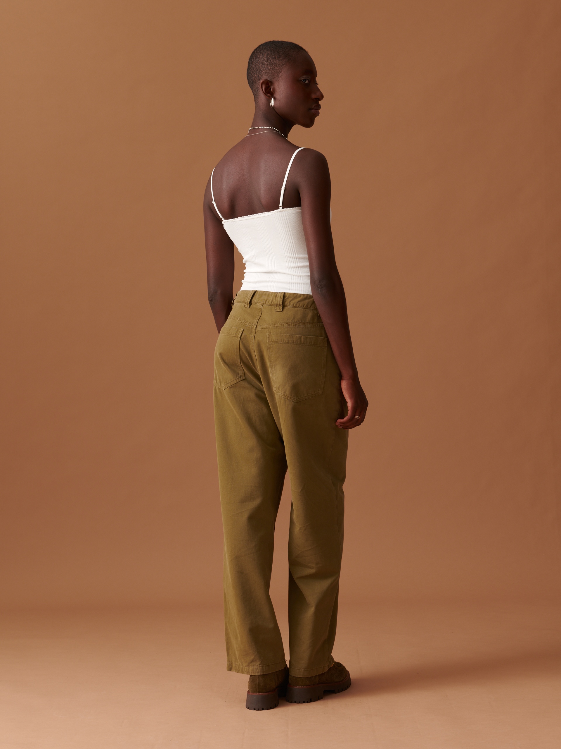 PANTALON OONA Ecorce , Prêt-à-porter Bensimon
