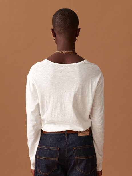 T-SHIRT JULY ML  Ecru , Pr&ecirc;t-&agrave;-porter Bensimon