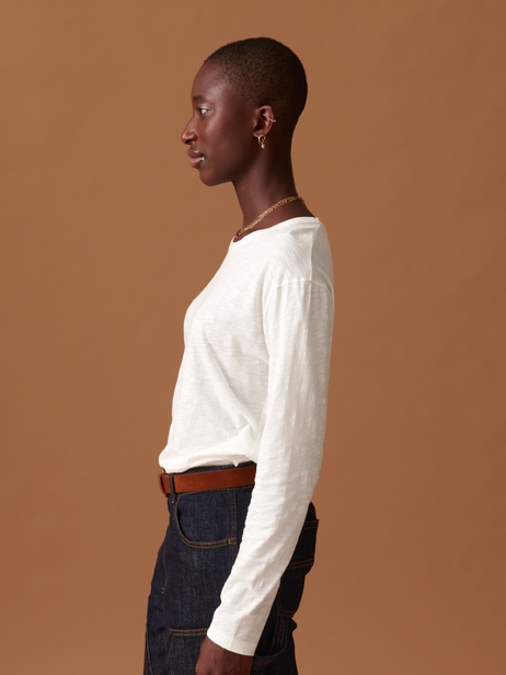 T-SHIRT JULY ML  Ecru , Pr&ecirc;t-&agrave;-porter Bensimon