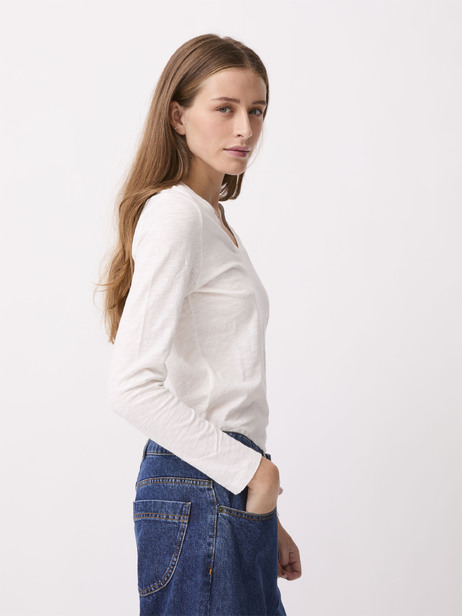 T-SHIRT AOUT  Ecru , Pr&ecirc;t-&agrave;-porter Bensimon