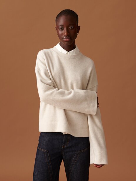 SWEAT ORCHIS  Ecru , Pr&ecirc;t-&agrave;-porter Bensimon