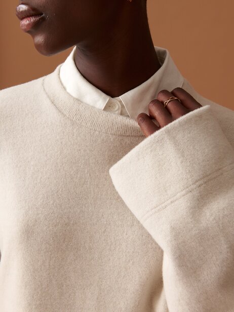 SWEAT ORCHIS  Ecru , Pr&ecirc;t-&agrave;-porter Bensimon