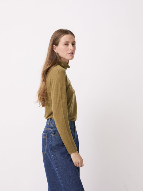 T-SHIRT ELWIRE  Kaki , Pr&ecirc;t-&agrave;-porter Bensimon
