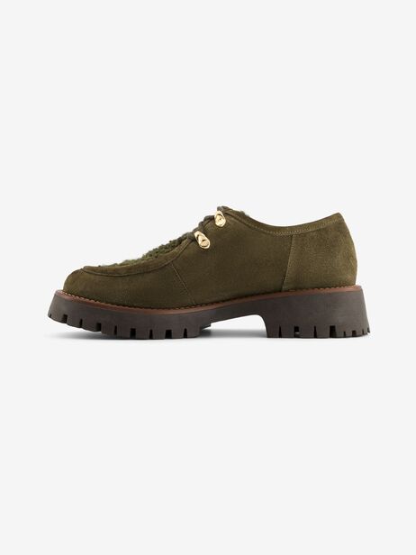 DERBIES  Kaki , Tennis & Chaussures Bensimon