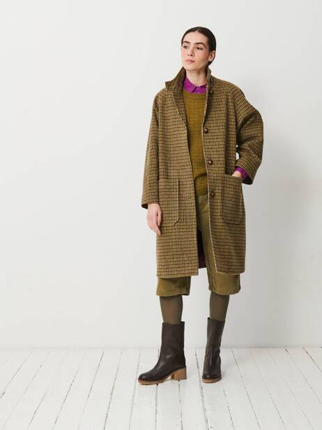 MANTEAU OYA  Kaki , Pr&ecirc;t-&agrave;-porter Bensimon