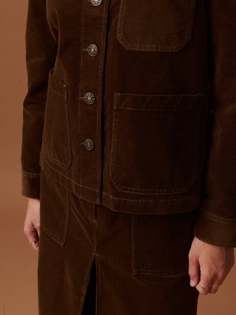 VESTE GOLTA  Noisette , Pr&ecirc;t-&agrave;-porter Bensimon